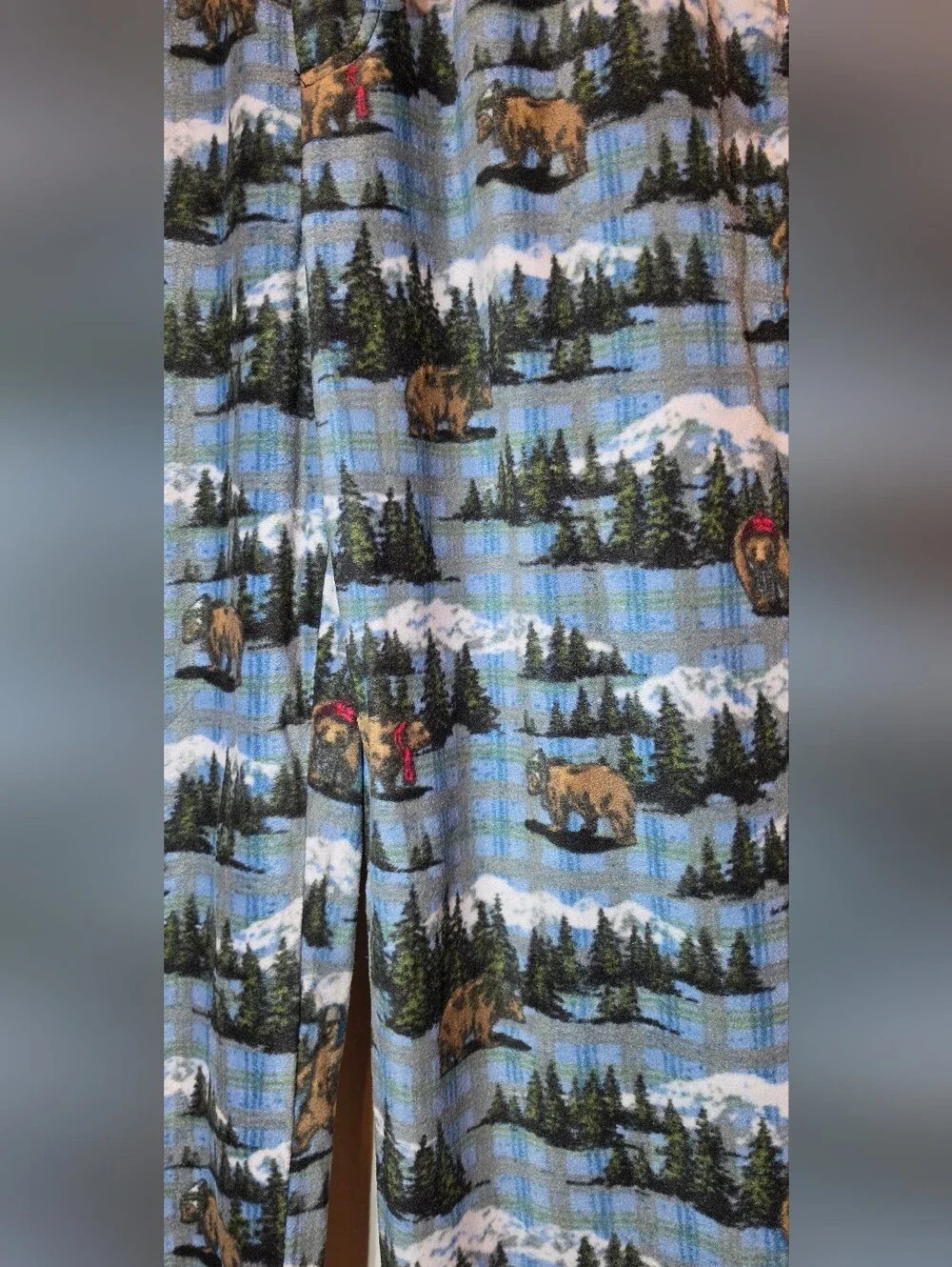 Eddie Bauer men's fleece pajama lounge pants (RN# 157622)